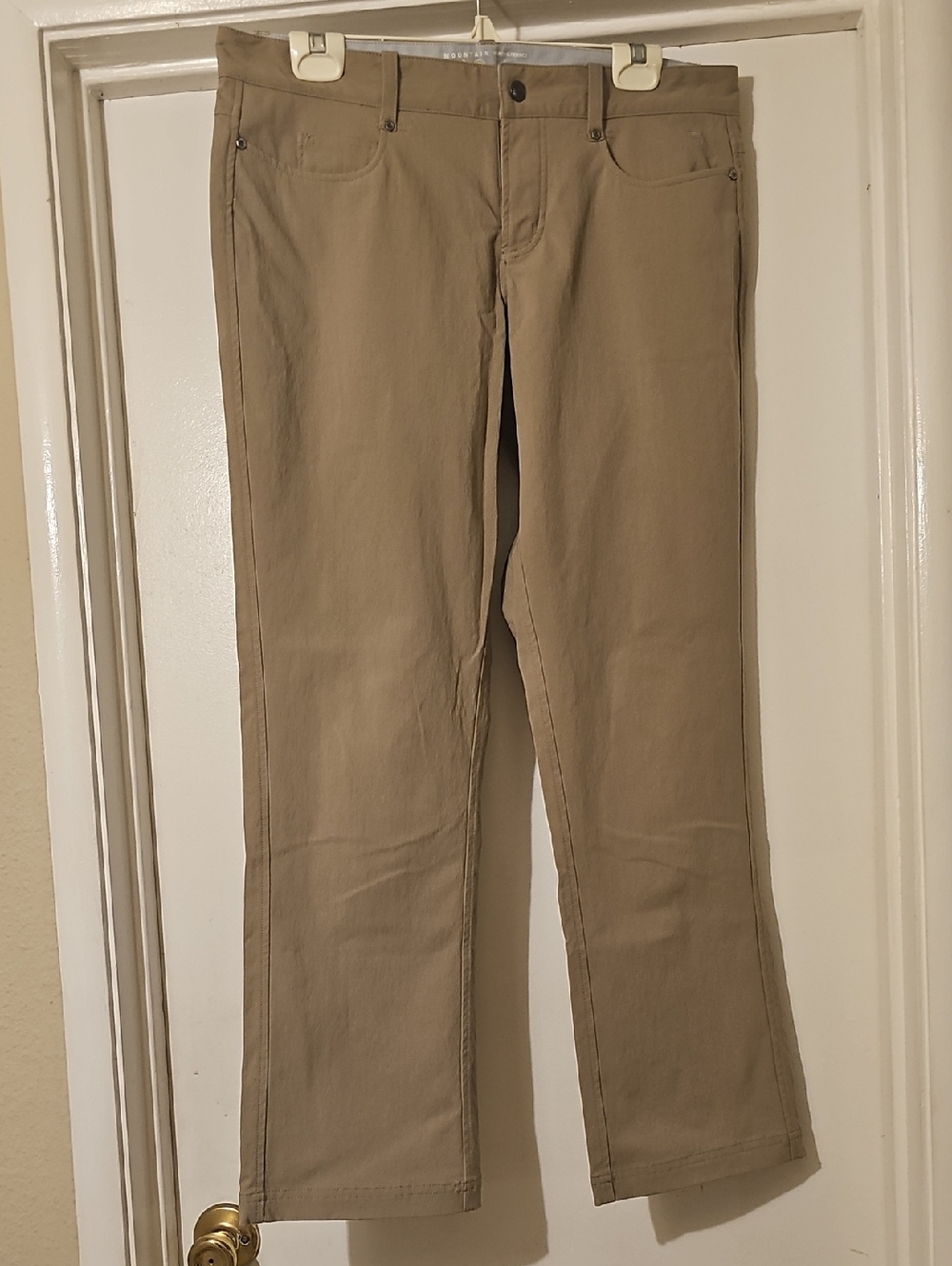 Mountain Hardwear Women's Tan Hiking Pants - Khaki Tone Tote 10